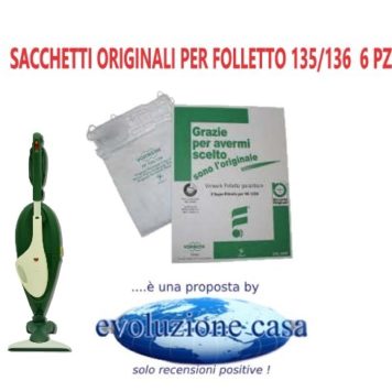 Filtri ORIGINALI per Folletto VK 135-136. Acquista online!